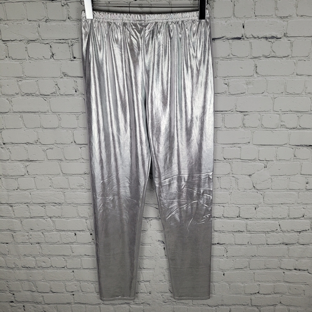 NICKELODEON | JoJo Siwa silver costume leggings
